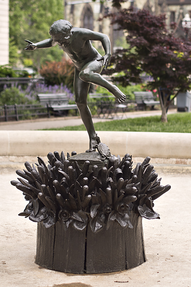 Boy with Turtle Fountain