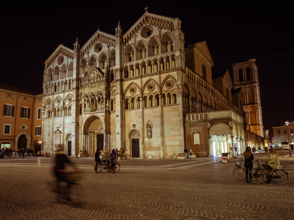 Ferrara Cathedral at Night