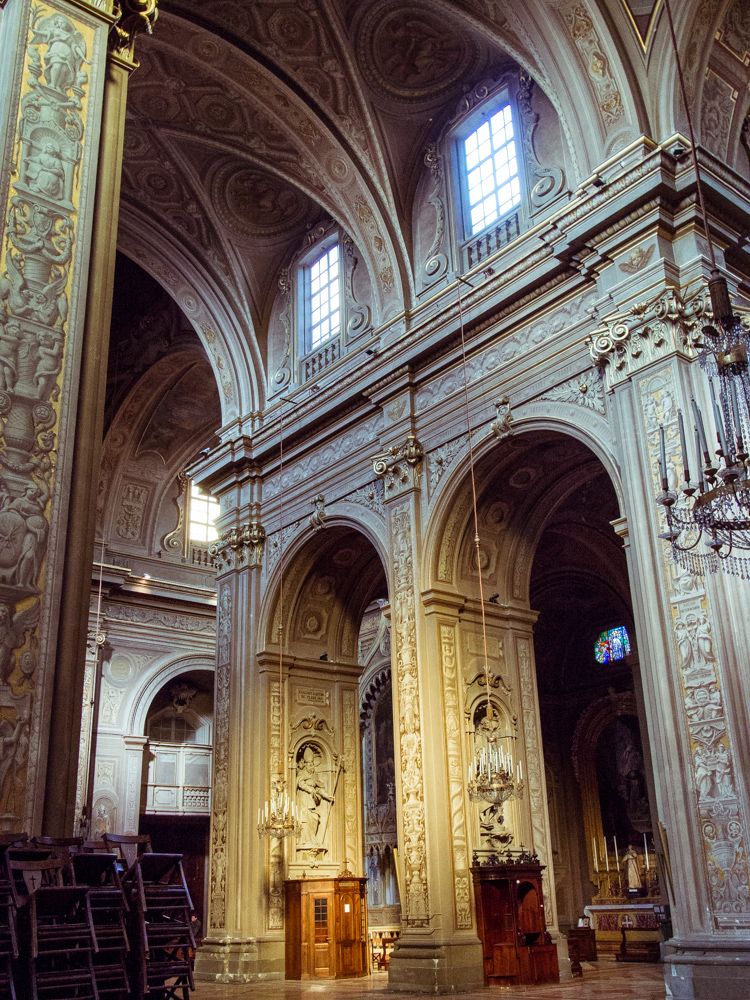 Interior of Ferrara Cathedral