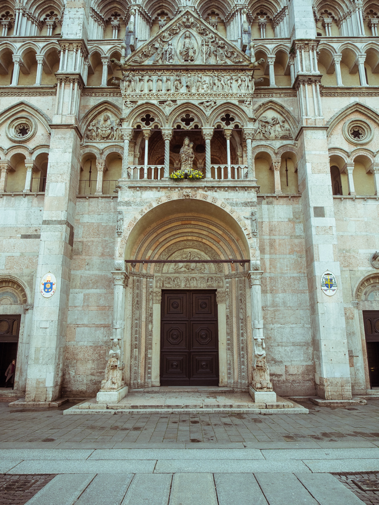 Porch of Ferrara Cathedral