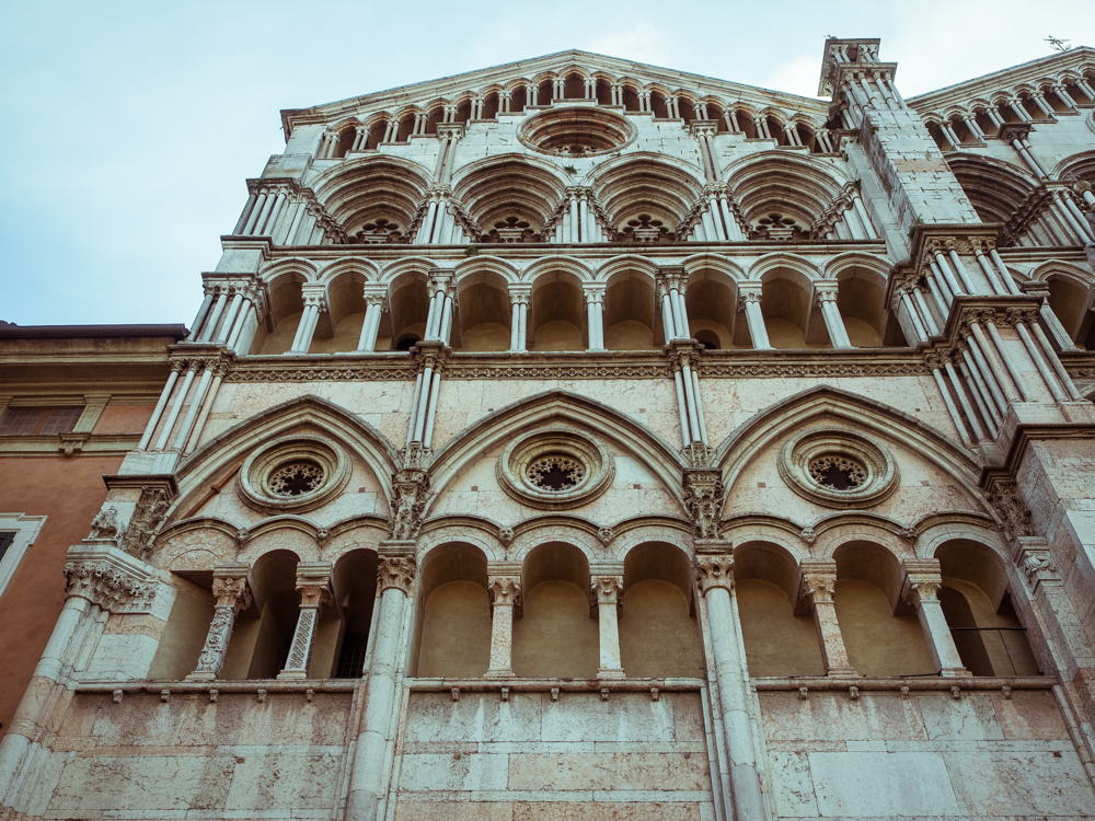 Exterior of Ferrara Cathedral