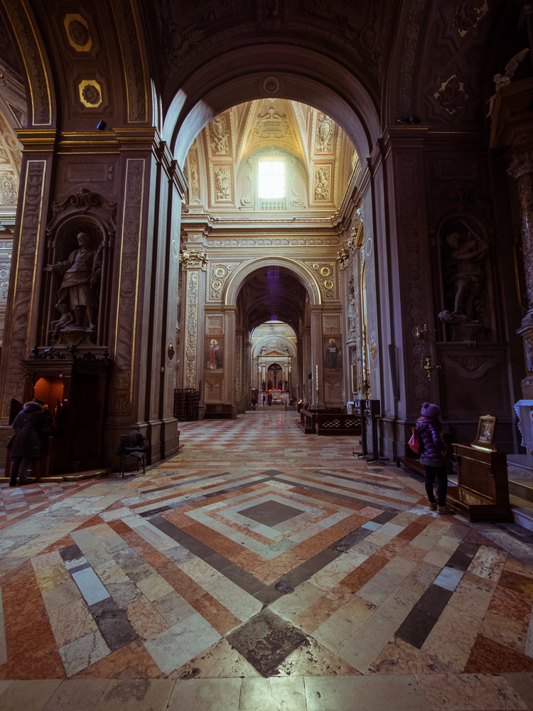 Aisle of Ferrara Cathedral