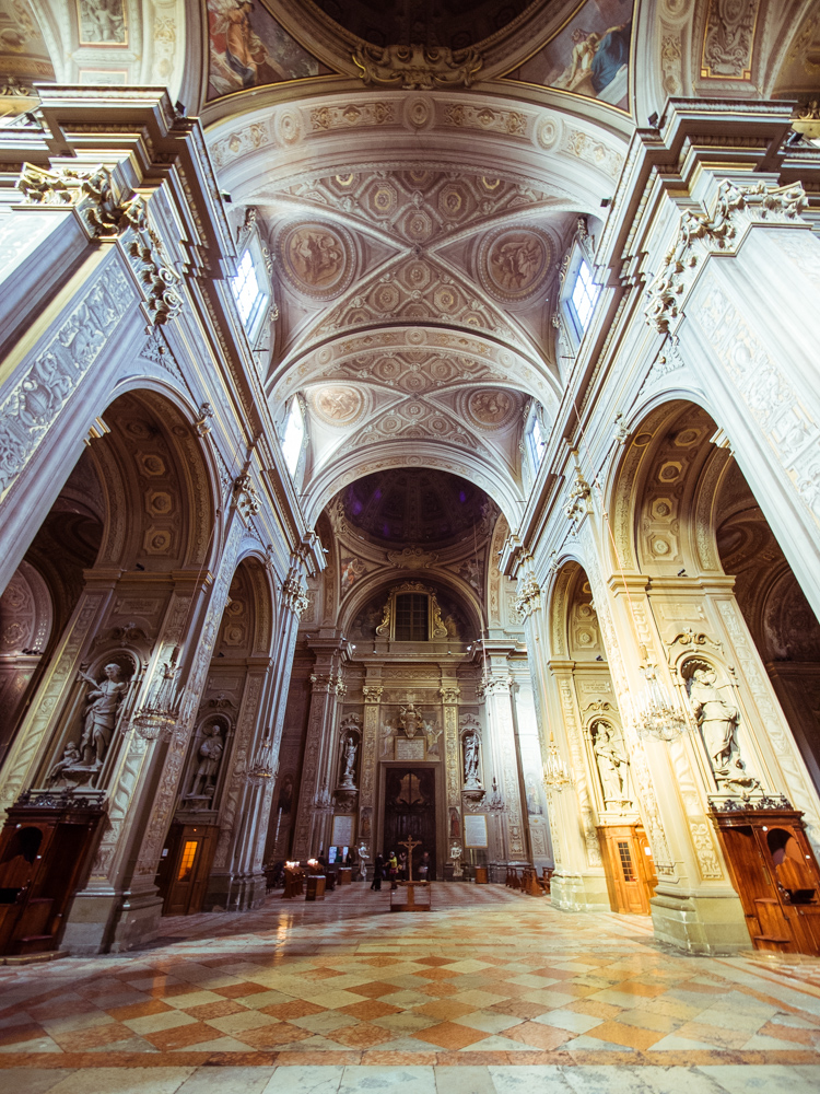 Nave of Ferrara Cathedral