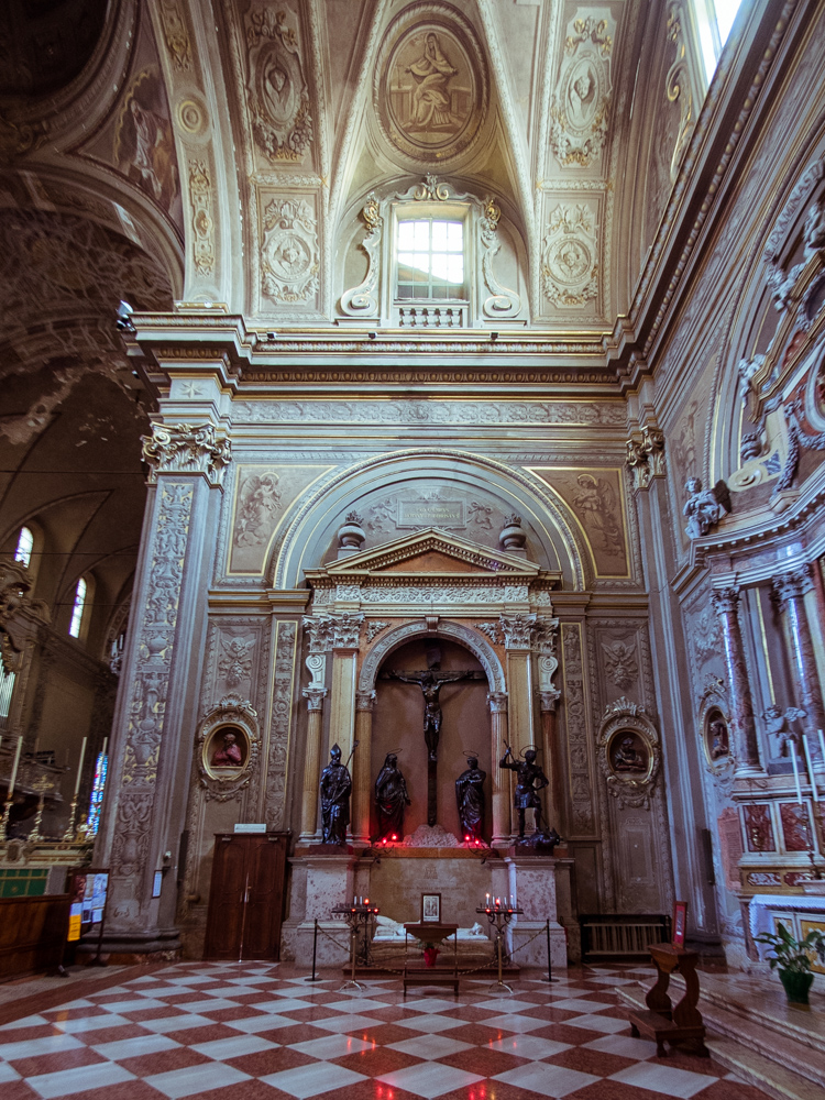 Bronze Statues Ferrara Cathedral