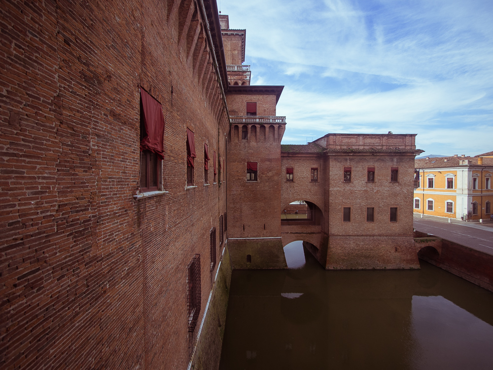 Castle Estense and Moat, Ferrara Italy