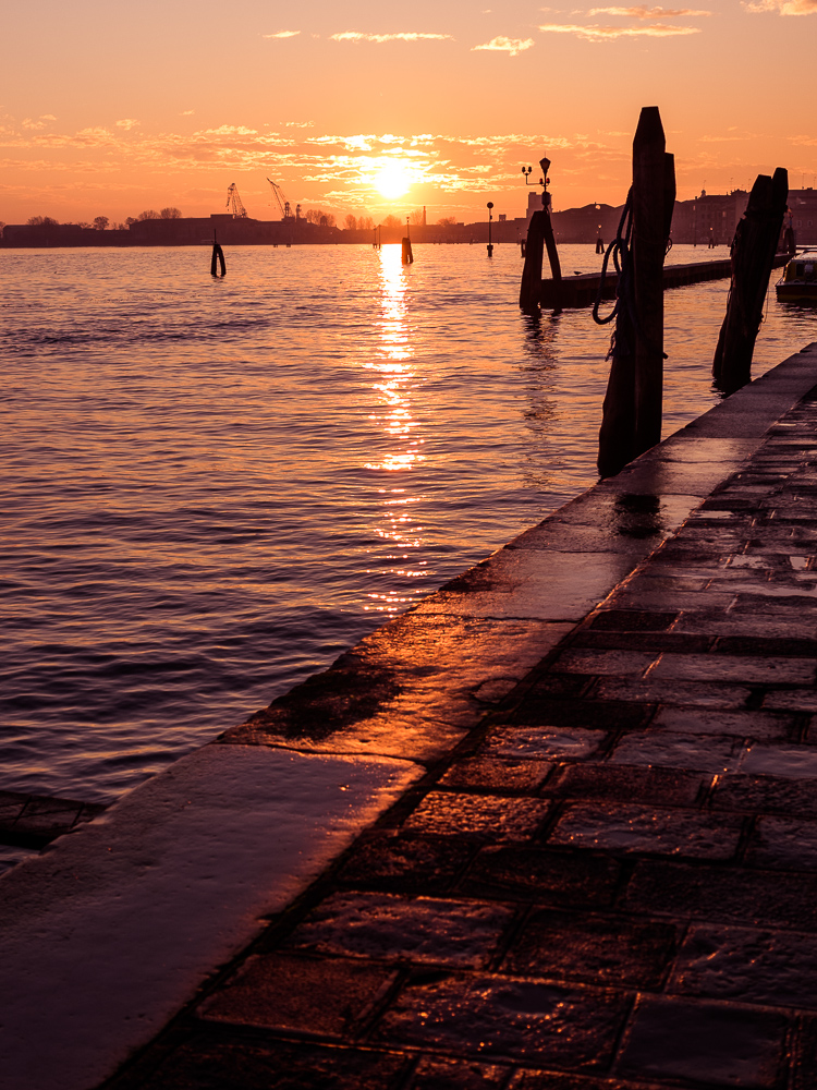 Sunrise in Northern Venice