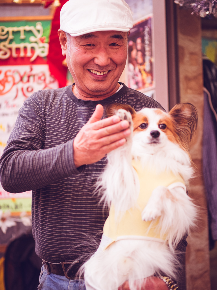 Johnny's Take Away with Dog