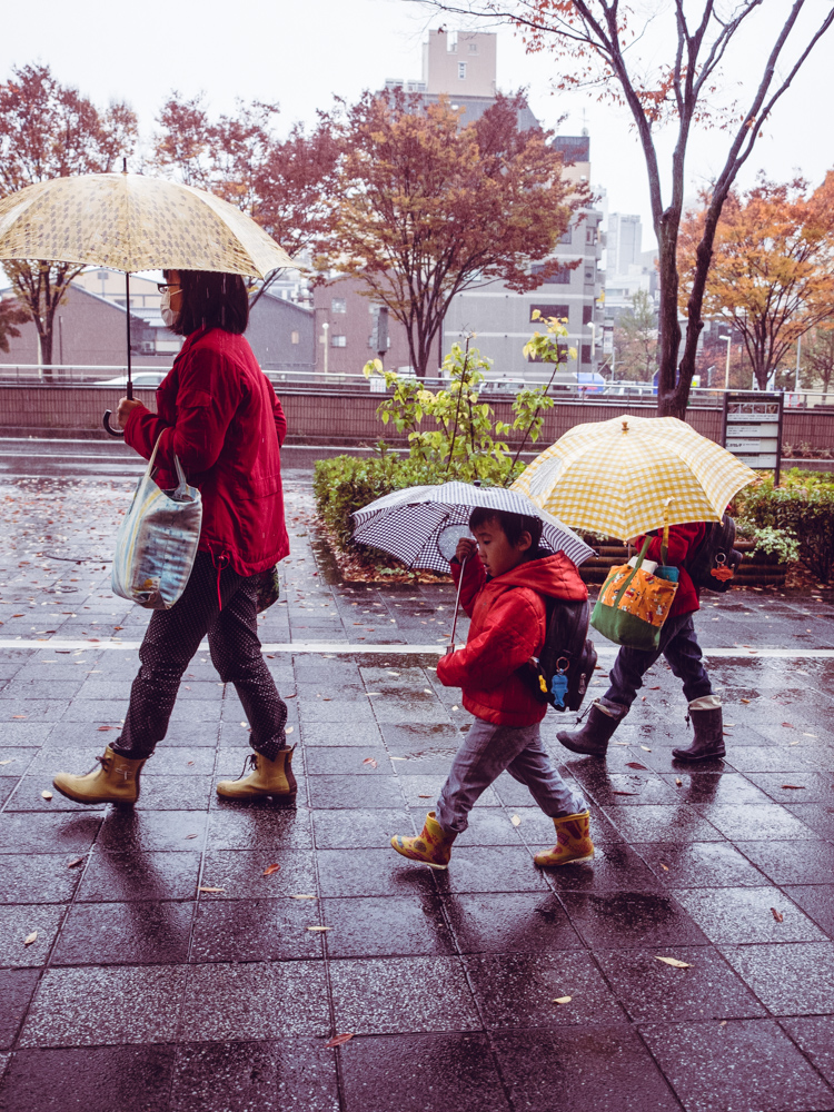 Little Ones with Umbrellas