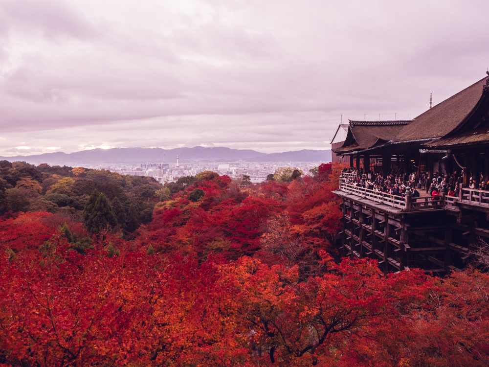 View of Kyoto from Kiyomizu-dera